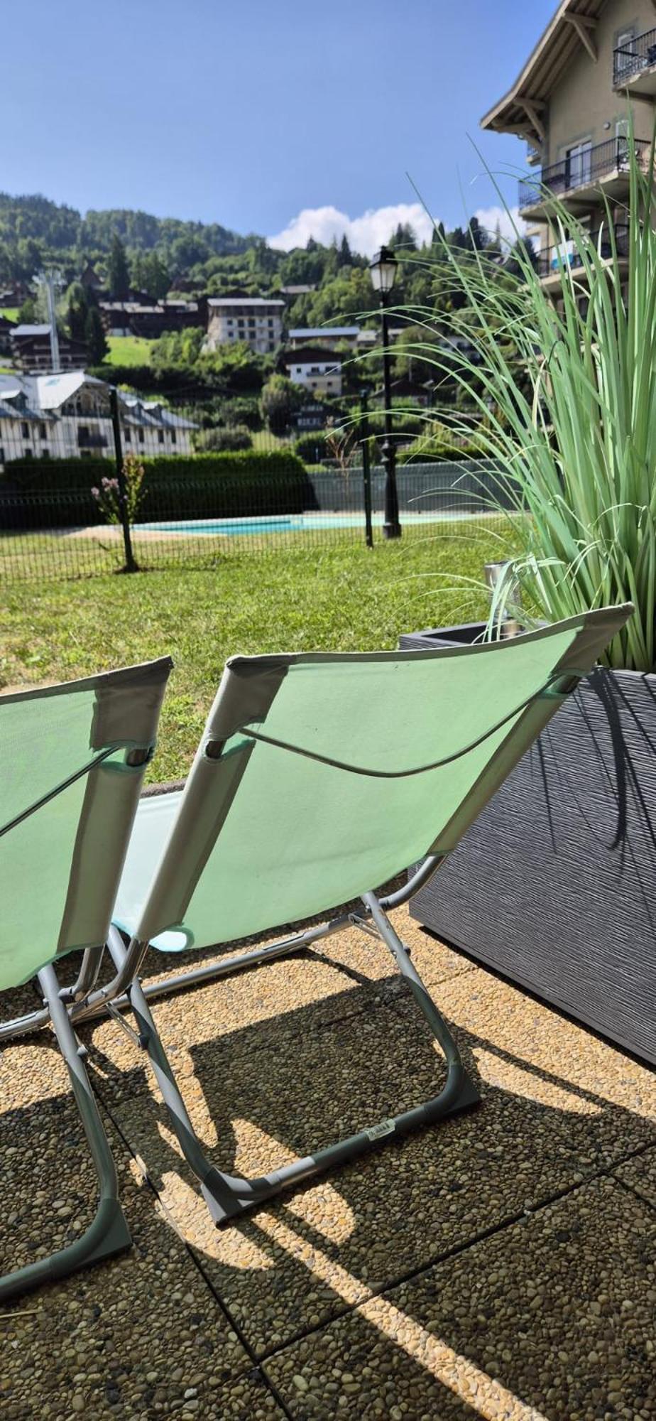 Appartement Avec Piscine & Jardin Pied De La Telecabine Сен-Жерве-Ле-Бэн Экстерьер фото